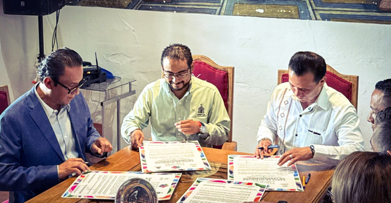 Tepoztlán y Taxco firman intención de hermanamiento entre Pueblos Mágicos