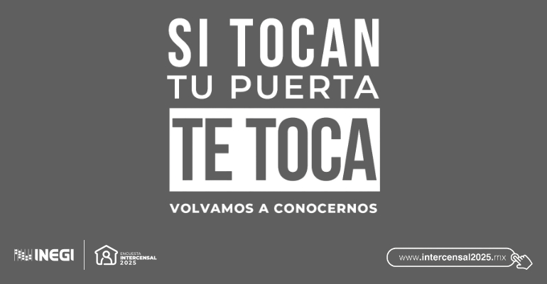 Encuesta Intercensal 2025 en Tepoztlán